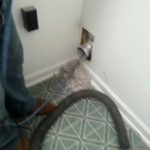 A Lint Free Vent 904.537.1483 uses a rotating brush to remove lint from dryer vent.