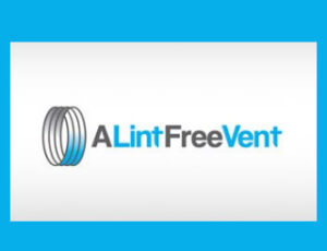 A Lint Free Vent logo.